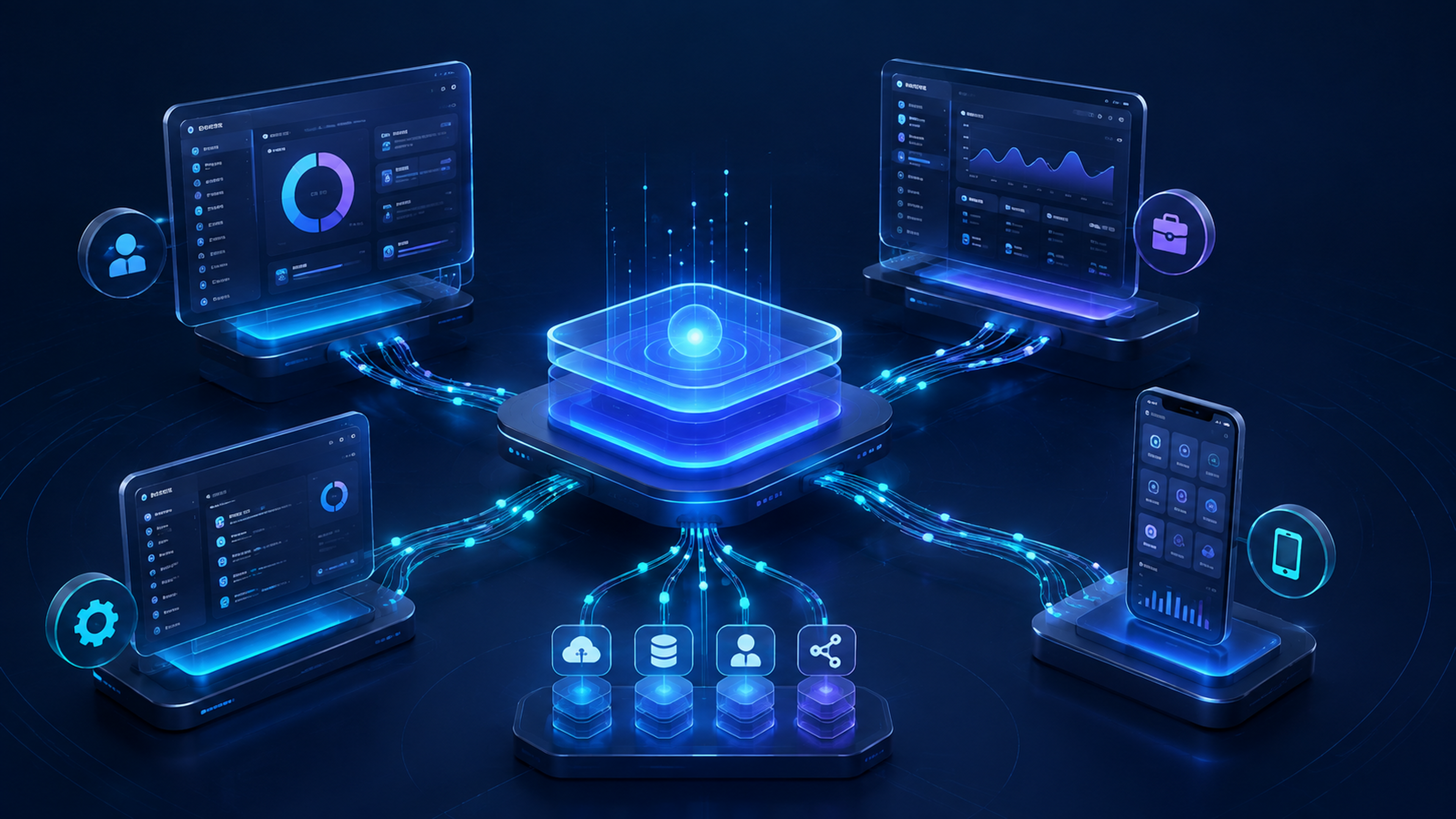 Multi-portal platform architecture